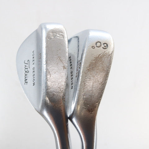 Titleist Vokey Tour Chrome 200 Series Wedge Set 54.10 & 60.08 Deg Steel A-163458