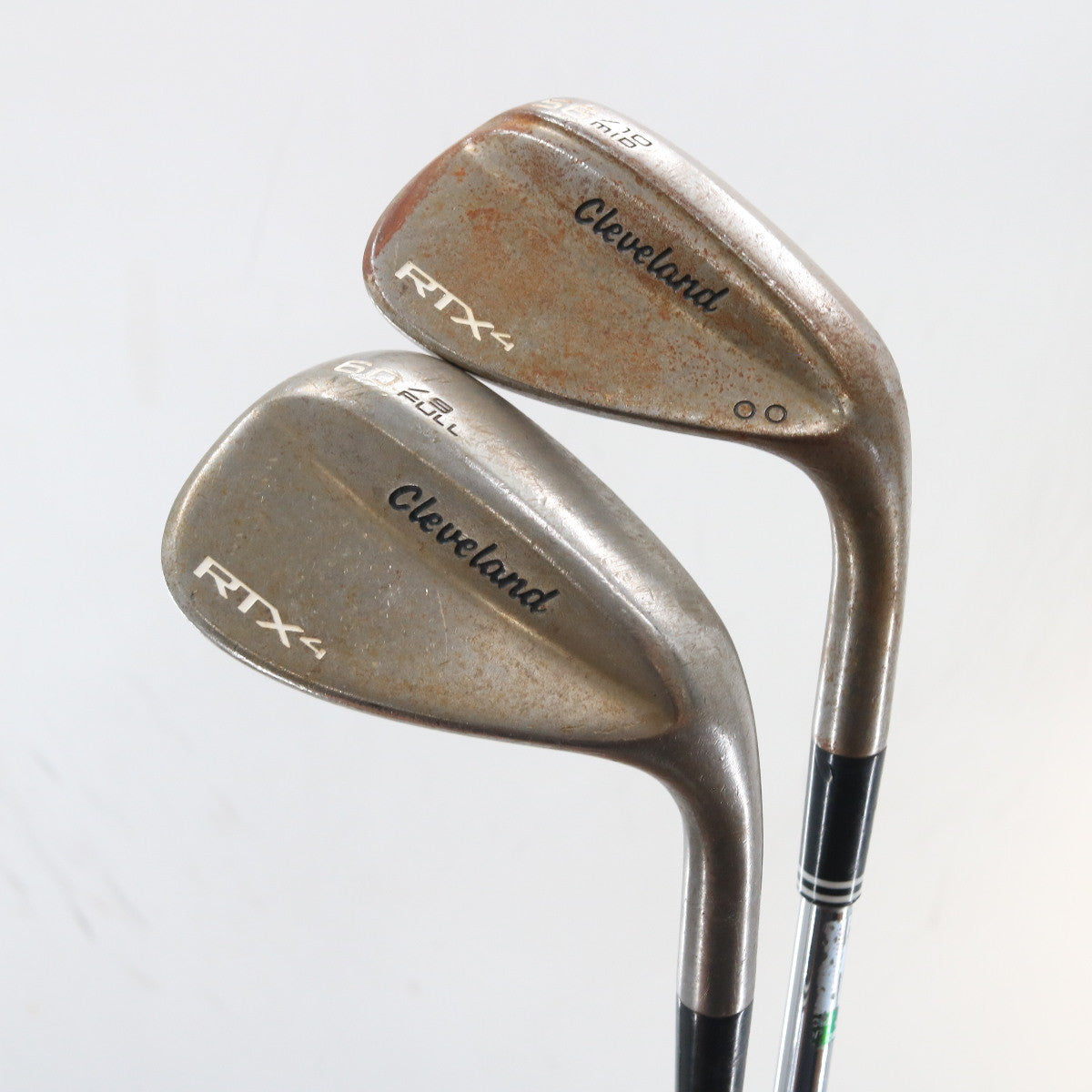 Cleveland RTX-4 Tour Raw Sand & Lob Wedge Set 56.10 & 60.09 Steel Stiff A-163477