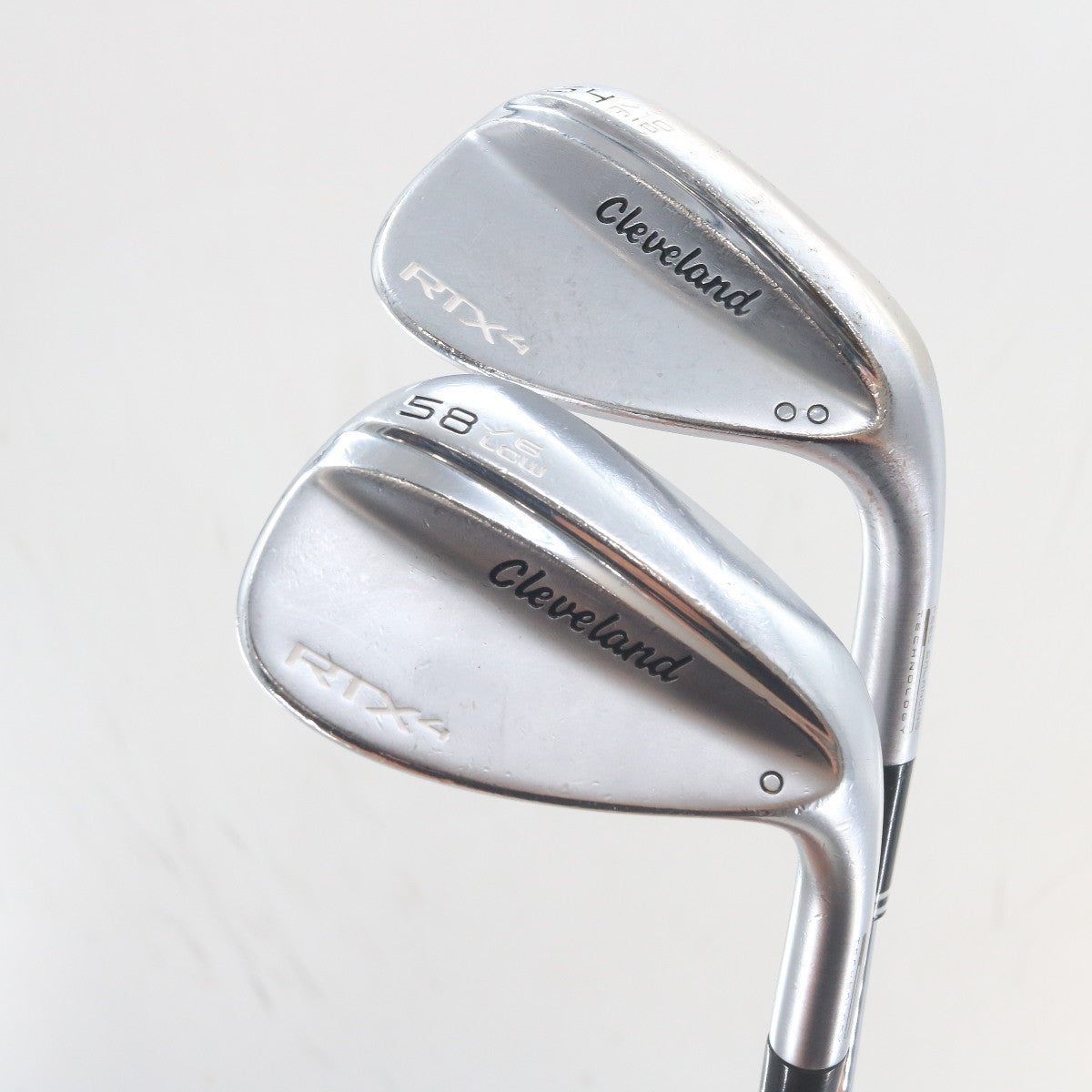 Cleveland RTX-4 Tour Satin Sand & Lob Wedge Set 54.10 & 58.06 Steel A-163763