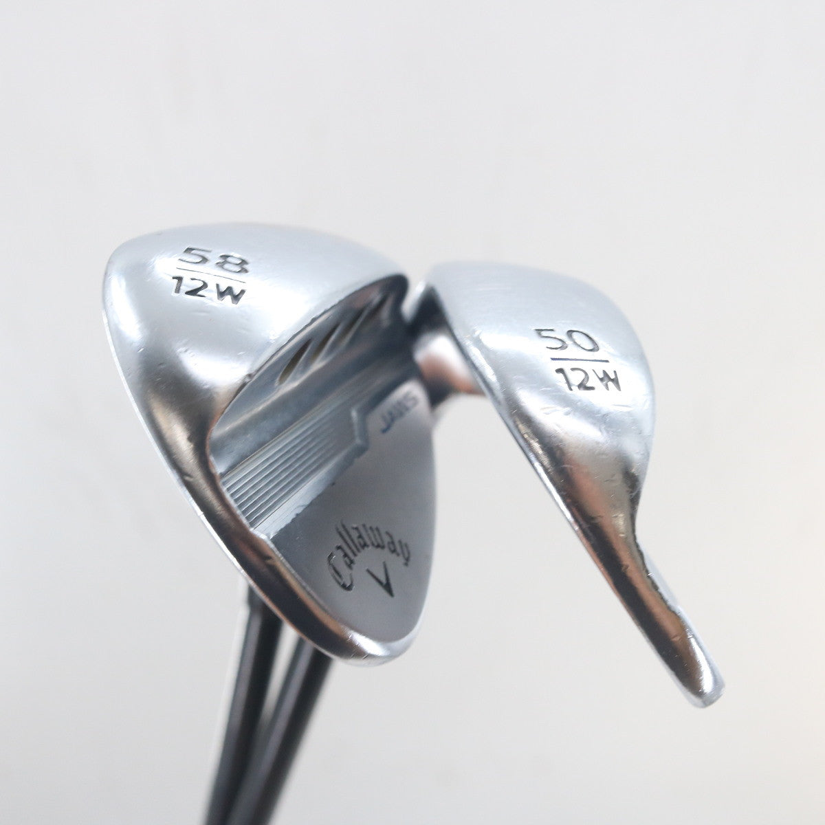 Callaway Jaws MD5 Platinum Chrome Gap & Lob Wedge Set 50 & 58 Graphite A-163772