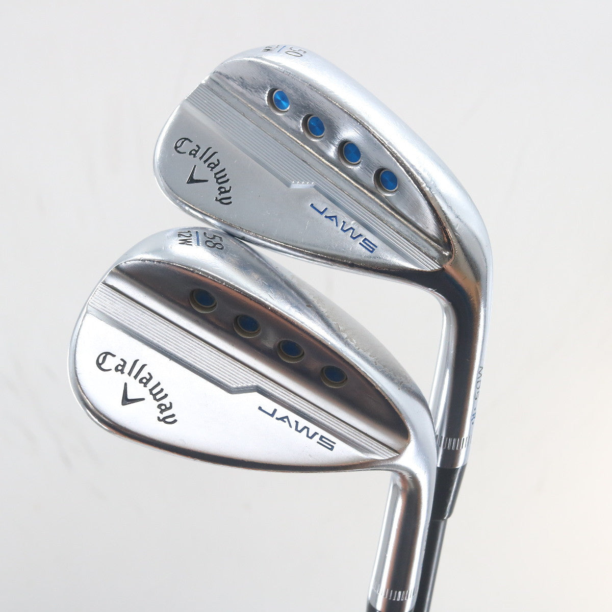 Callaway Jaws MD5 Platinum Chrome Gap & Lob Wedge Set 50 & 58 Graphite A-163772