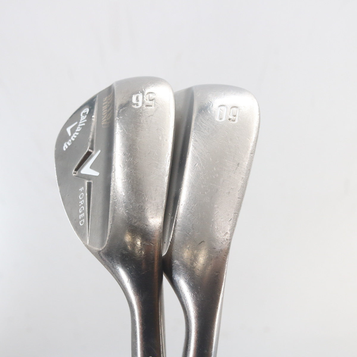 Callaway Forged Dark Chrome Sand & Lob Wedge Set 56.11 & 60.9 Deg Steel A-163775