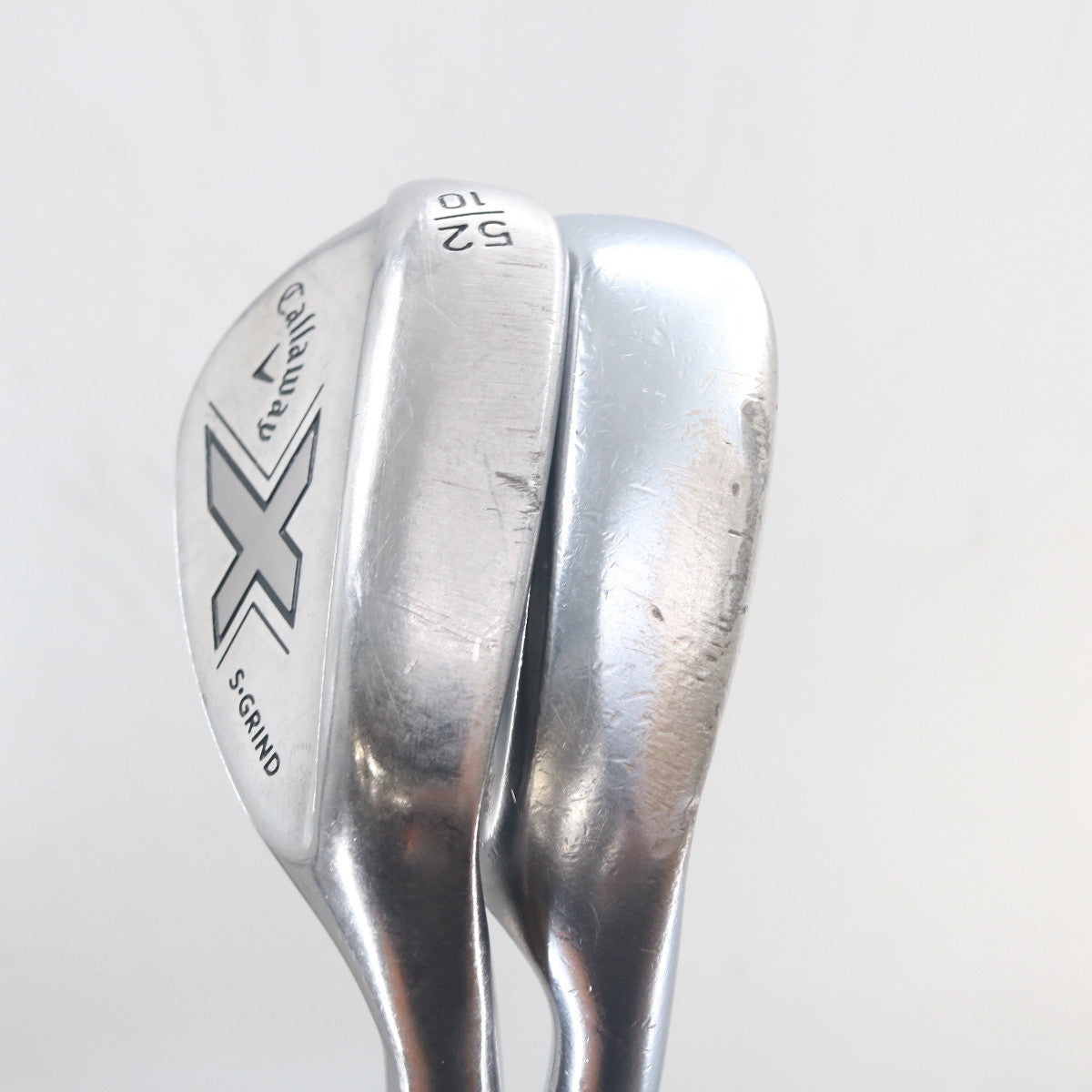 Callaway X Forged White Chrome Gap & Lob Wedge Set 52.10 & 60.9 Steel A-163776