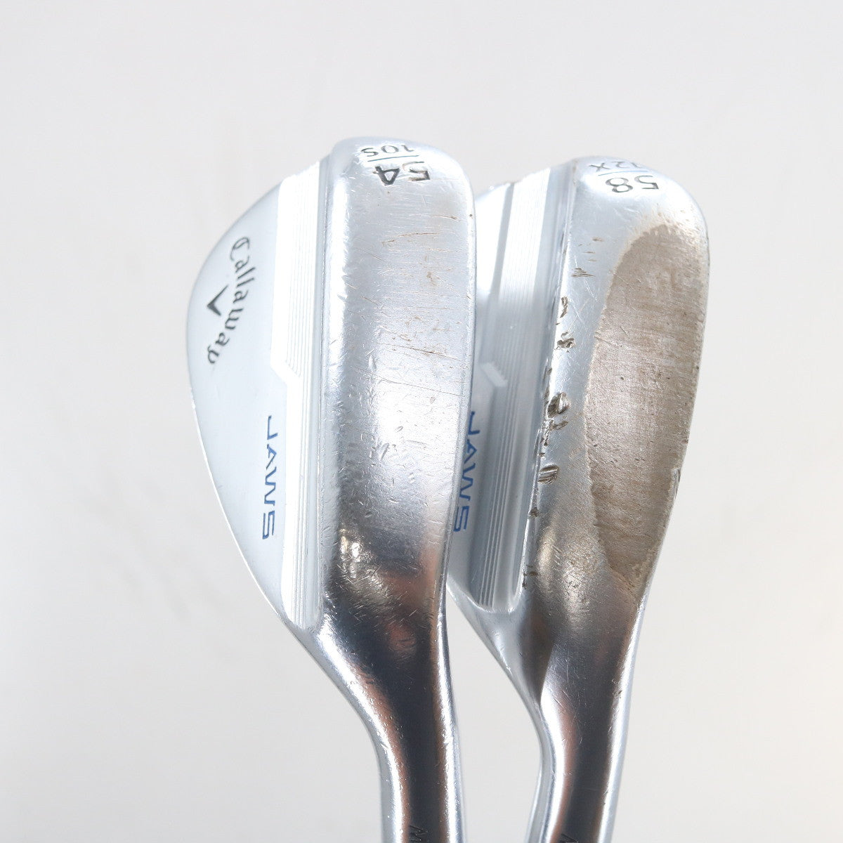 Callaway Jaws MD5 Platinum Chrome Sand & Lob Wedge Set 54 & 58 Steel A-163778