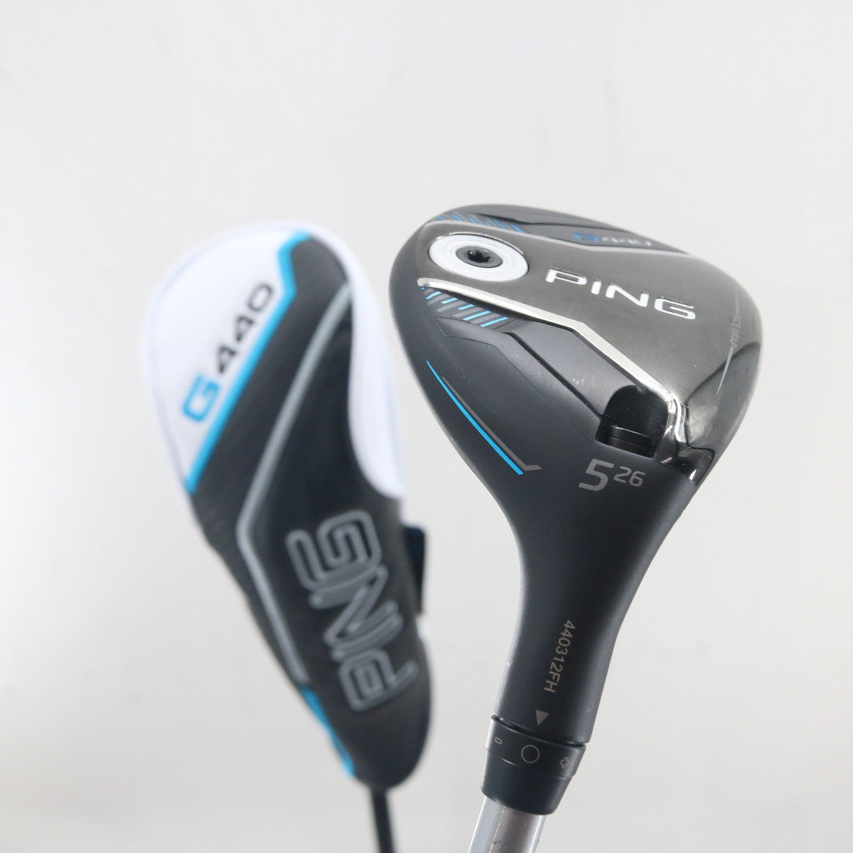 Ping G440 5 Hybrid 26 Degrees Graphite Alta Quick 35 Senior Headcover A-163791
