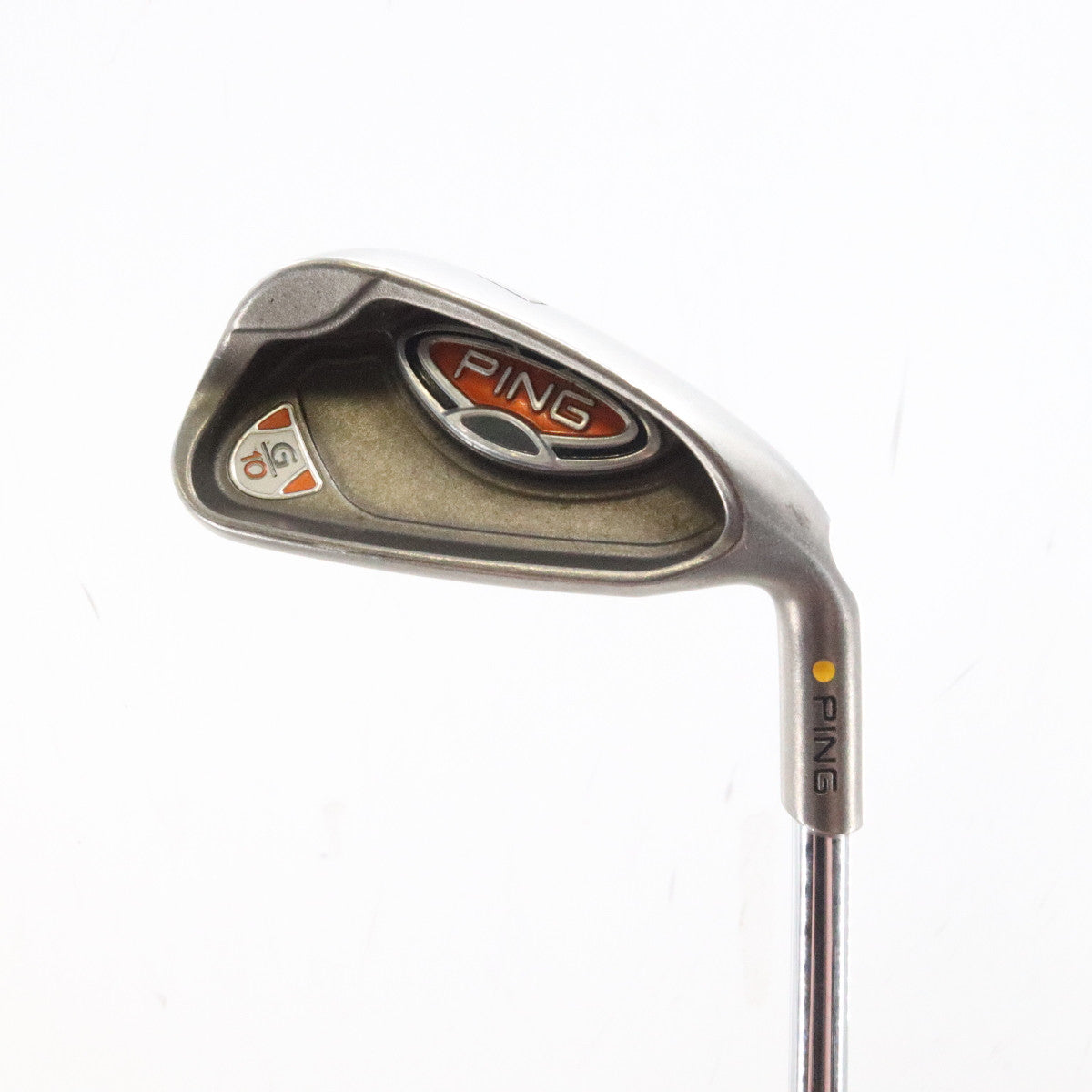 Ping G10 Individual 7 Iron Yellow Dot Steel AWT Regular Flex RH C-120847