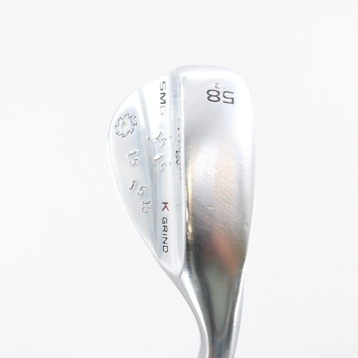 Titleist Vokey SM6 Tour Chrome SW Sand Wedge 58 Deg 58.12 K Grind Steel C-127691