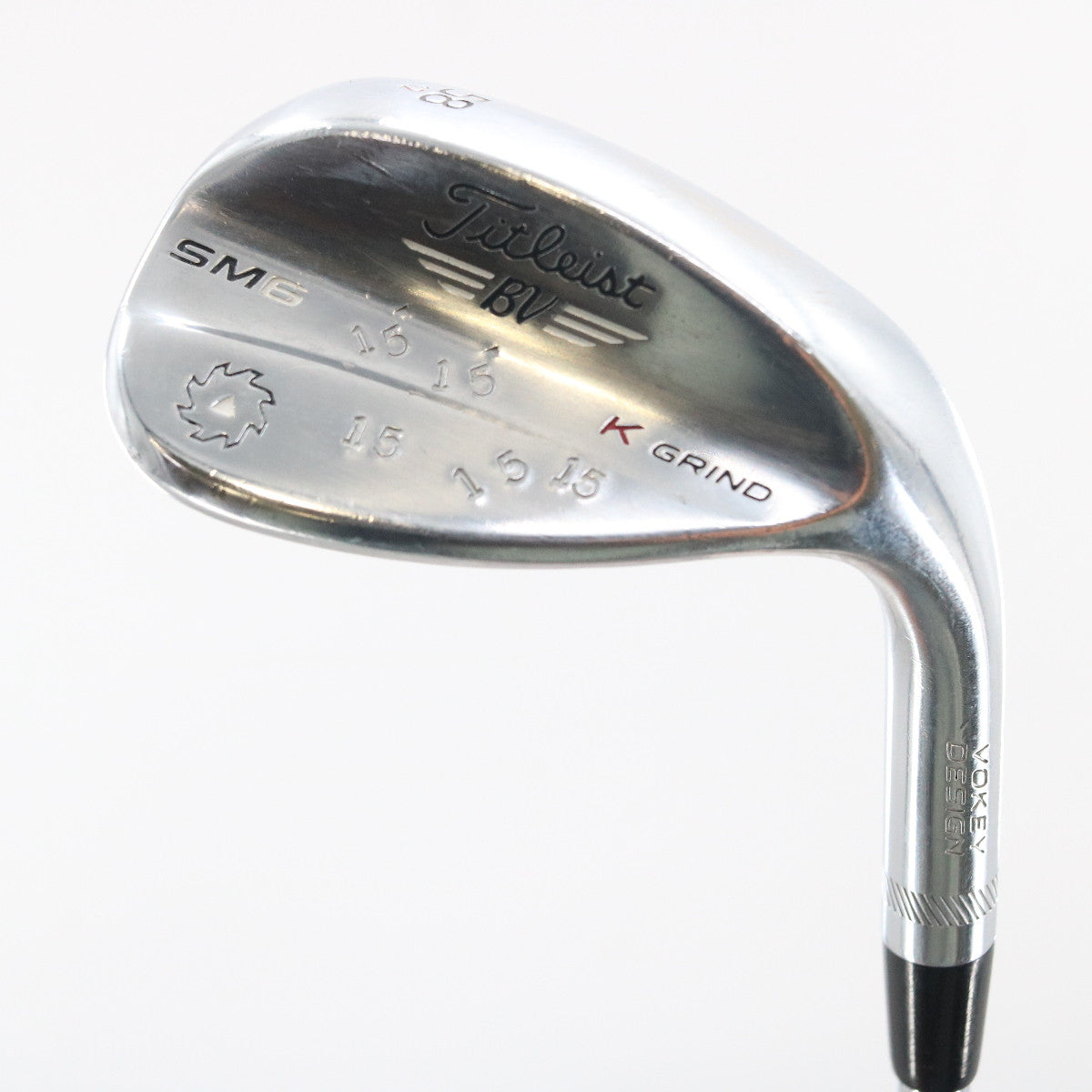 Titleist Vokey SM6 Tour Chrome SW Sand Wedge 58 Deg 58.12 K Grind Steel C-127691
