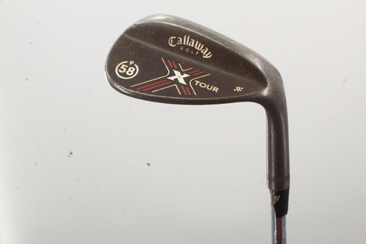 Callaway X-Tour Vintage S SW Sand Wedge 58 Degrees 58.09 Steel Shaft RH C-130318
