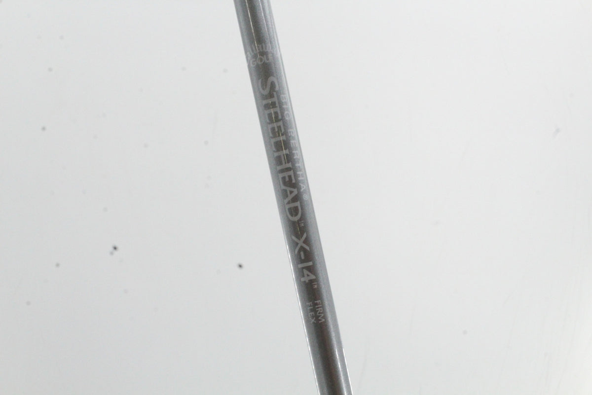 Callaway Steelhead X-14 X14 Individual 9 Iron Graphite S Stiff Flex RH C-135807
