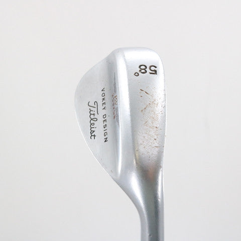 Titleist Vokey Spin Milled Tour Chrome SW Sand Wedge 58 Deg 58.08 Steel C-136344