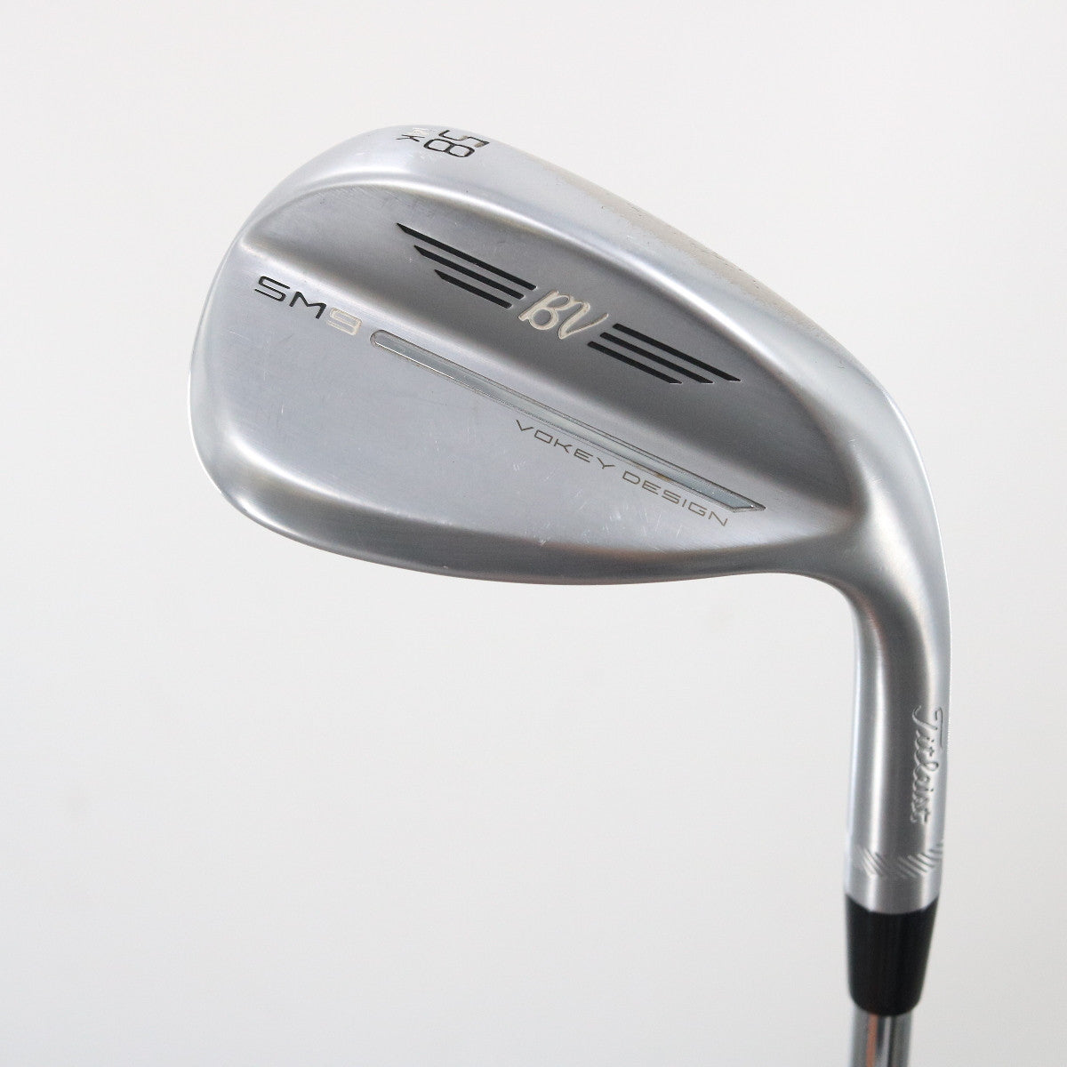 Titleist Vokey SM9 Tour Chrome Lob Wedge 58 Deg 58.14 K-Grind Steel RH C-144816