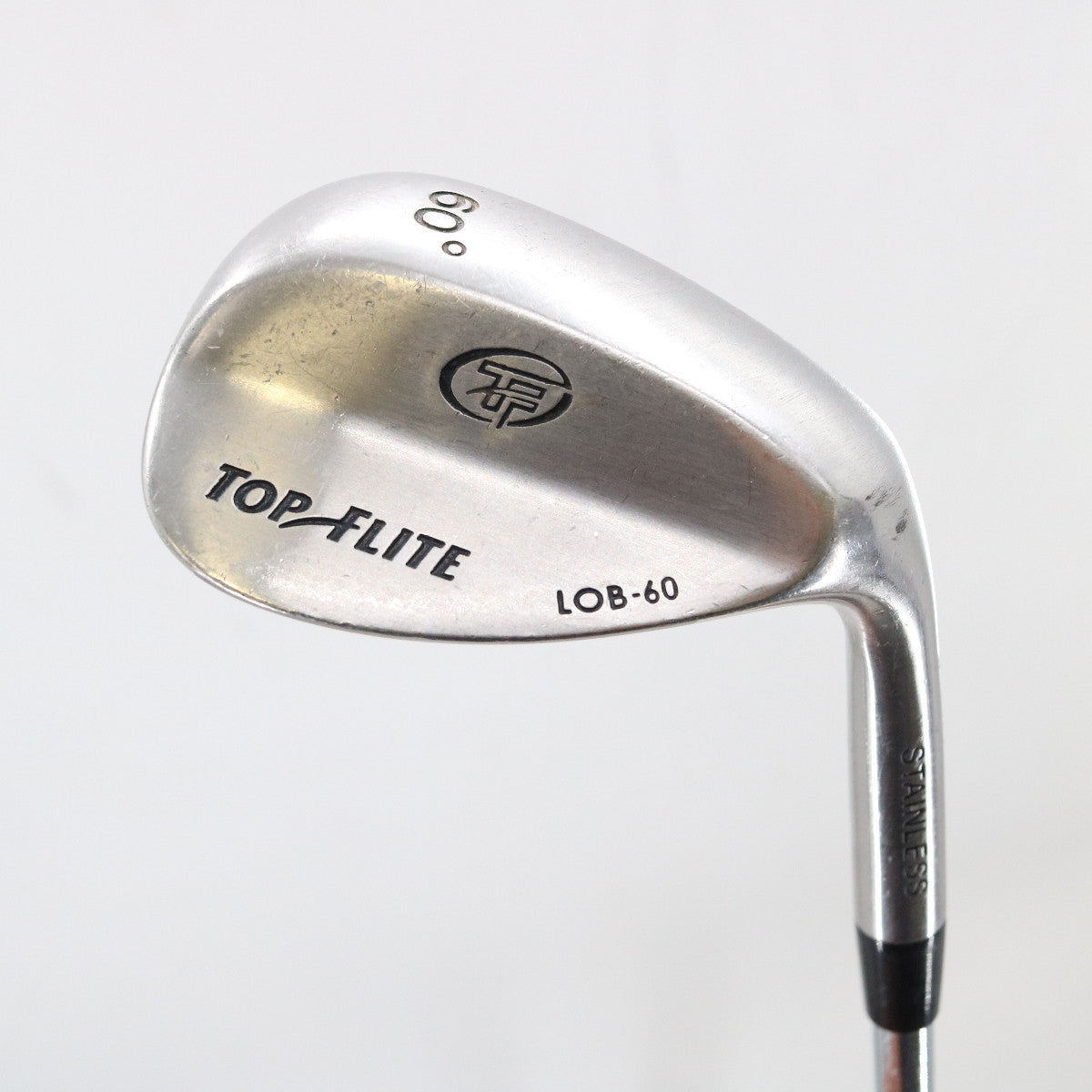 Top Flite Stainless L LW Lob Wedge Steel Shaft Stiff Right-Handed C-147286