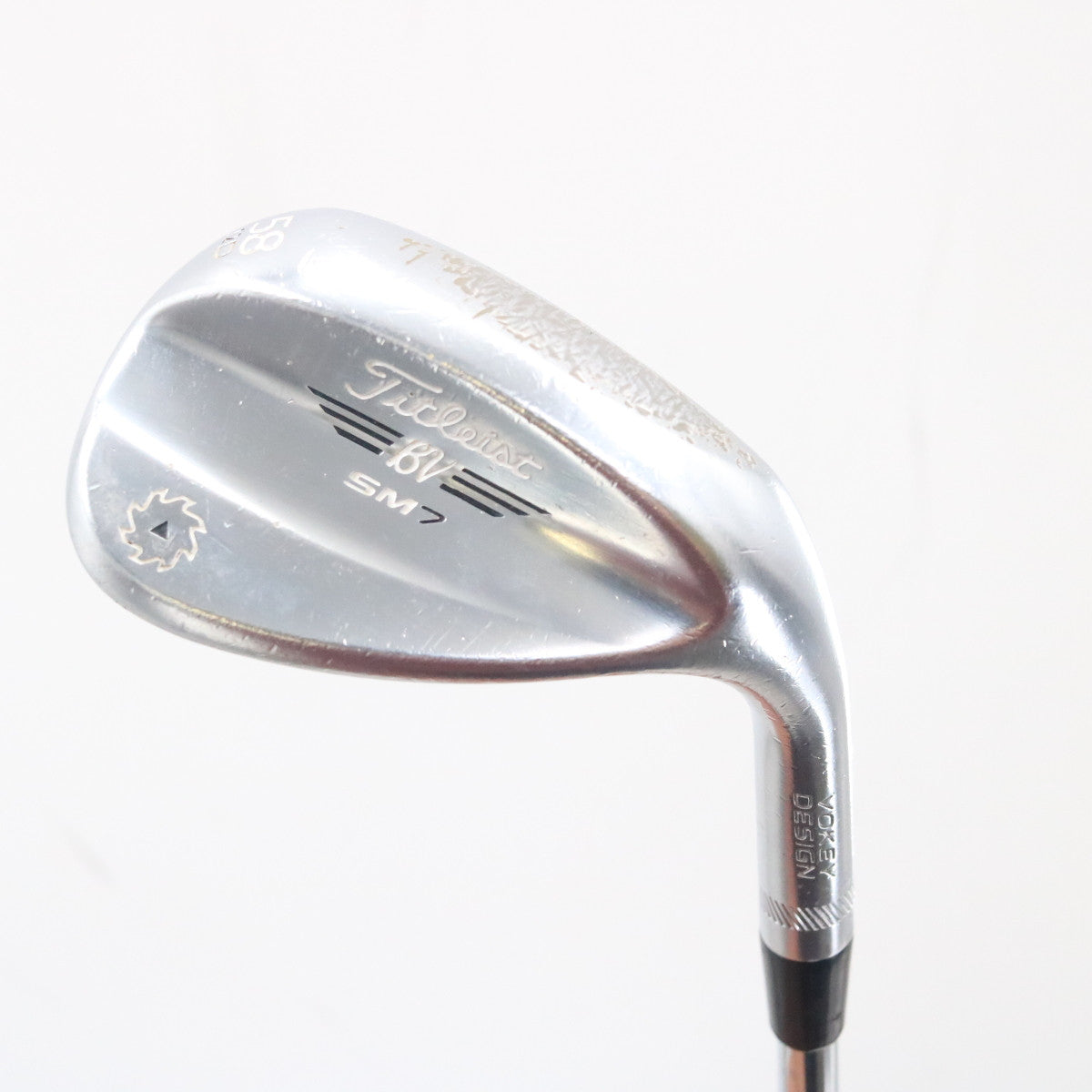 Titleist BV Vokey SM7 Tour Chrome Sand Wedge 58 Deg 58.12D Steel Stiff C-147856