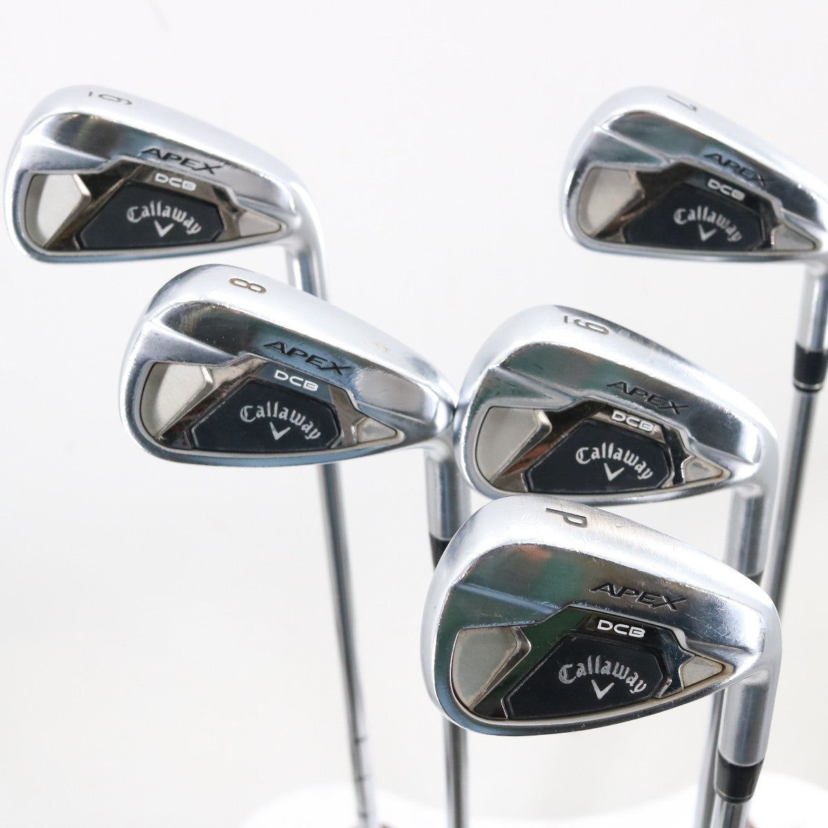 Callaway Apex DCB 21 6-P Iron Set Steel Stiff Flex Right Hand +1" C-148944
