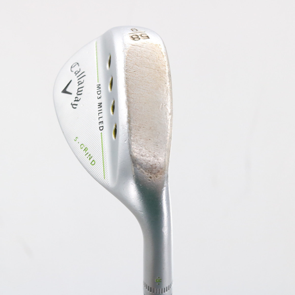 Callaway MD3 Milled Chrome SW Sand Wedge 58 Deg 58.09S Steel Shaft RH C-149750