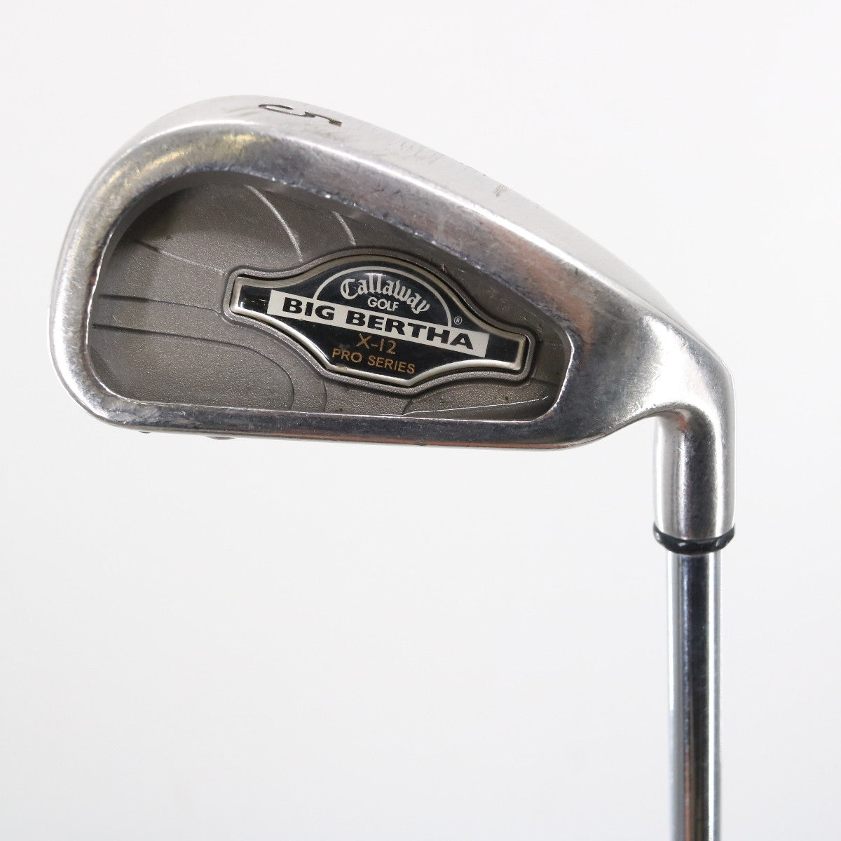 Callaway Big Bertha X-12 Pro Series Individual 5 Iron Steel S Stiff RH C-149769