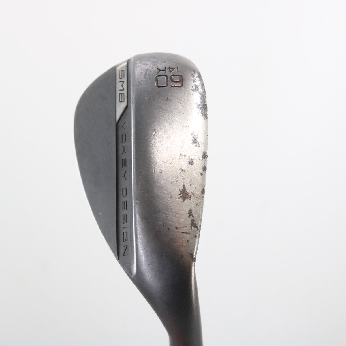 Titleist Vokey SM8 Jet Black Lob Wedge 60 Deg 60.14 K-Grind Steel RH C-149773