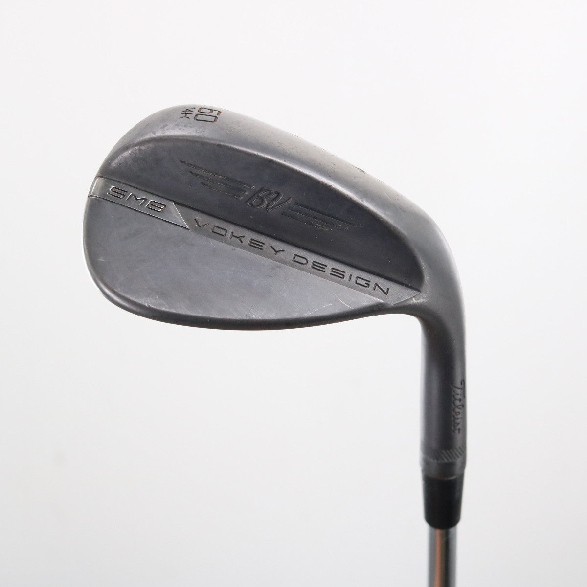 Titleist Vokey SM8 Jet Black Lob Wedge 60 Deg 60.14 K-Grind Steel RH C-149773