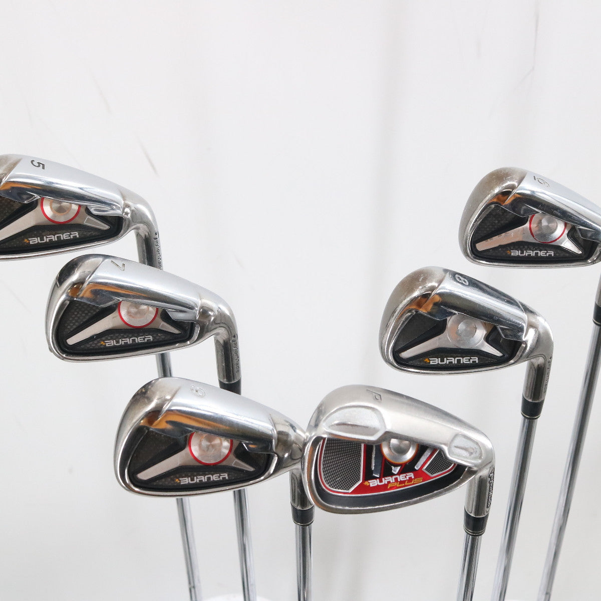 TaylorMade Burner 1.0/Plus Iron Set 5-P Steel Shaft Regular Flex RH C-149963
