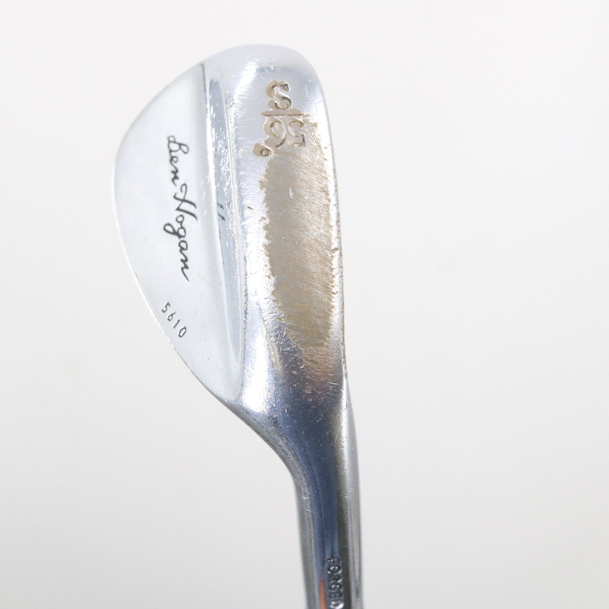 Ben Hogan Chrome Forged Sand Wedge 56 Degrees 56.10 Steel  Shaft RH  C-150013