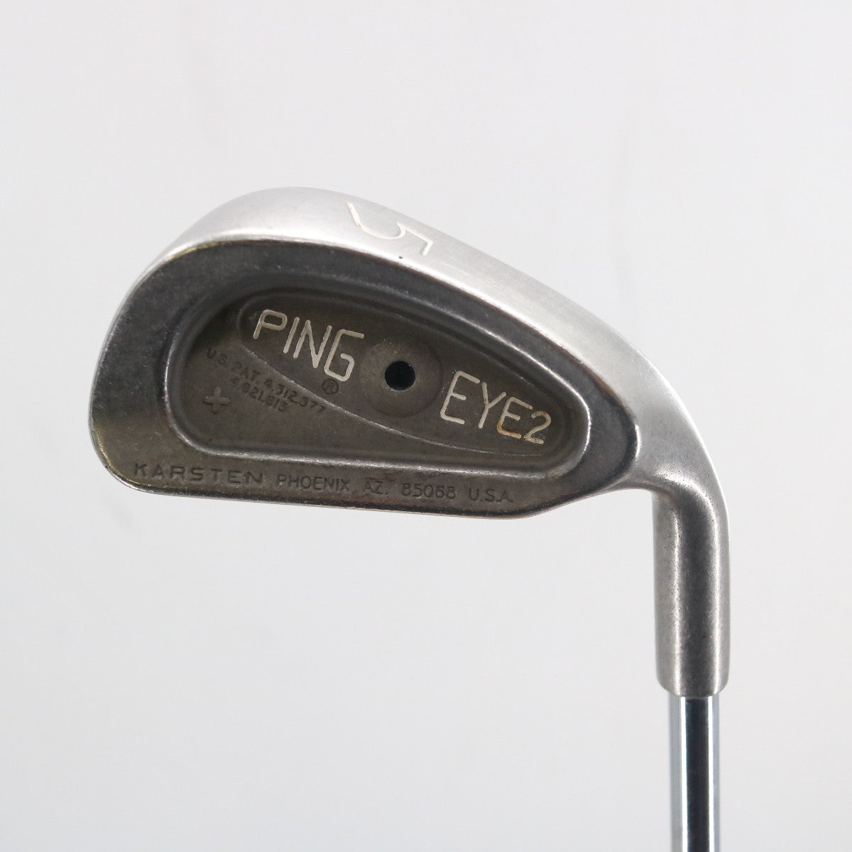 Ping EYE 2 EYE2 Plus Individual 5 Iron Black Dot Steel  Stiff Flex RH C-151107