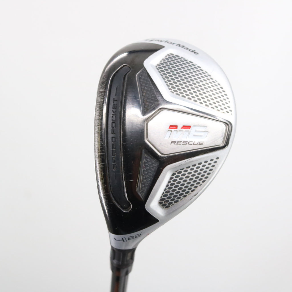 TaylorMade M6 Rescue 4 Hybrid 22 Deg Graphite 6-R Regular Flex
