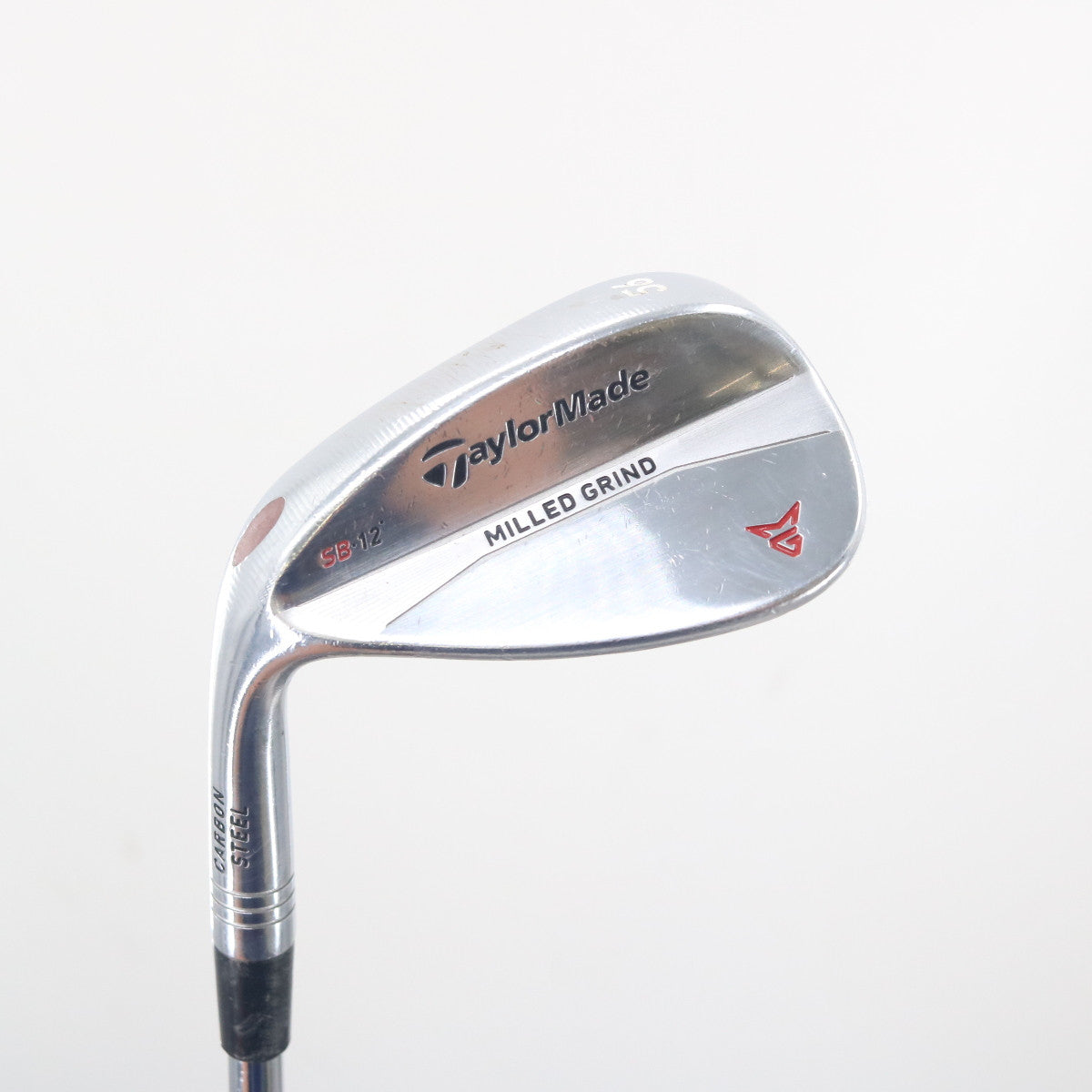 TaylorMade Milled Grind Satin Chrome Sand Wedge 56 Deg 56.12SB Steel LH C-152257