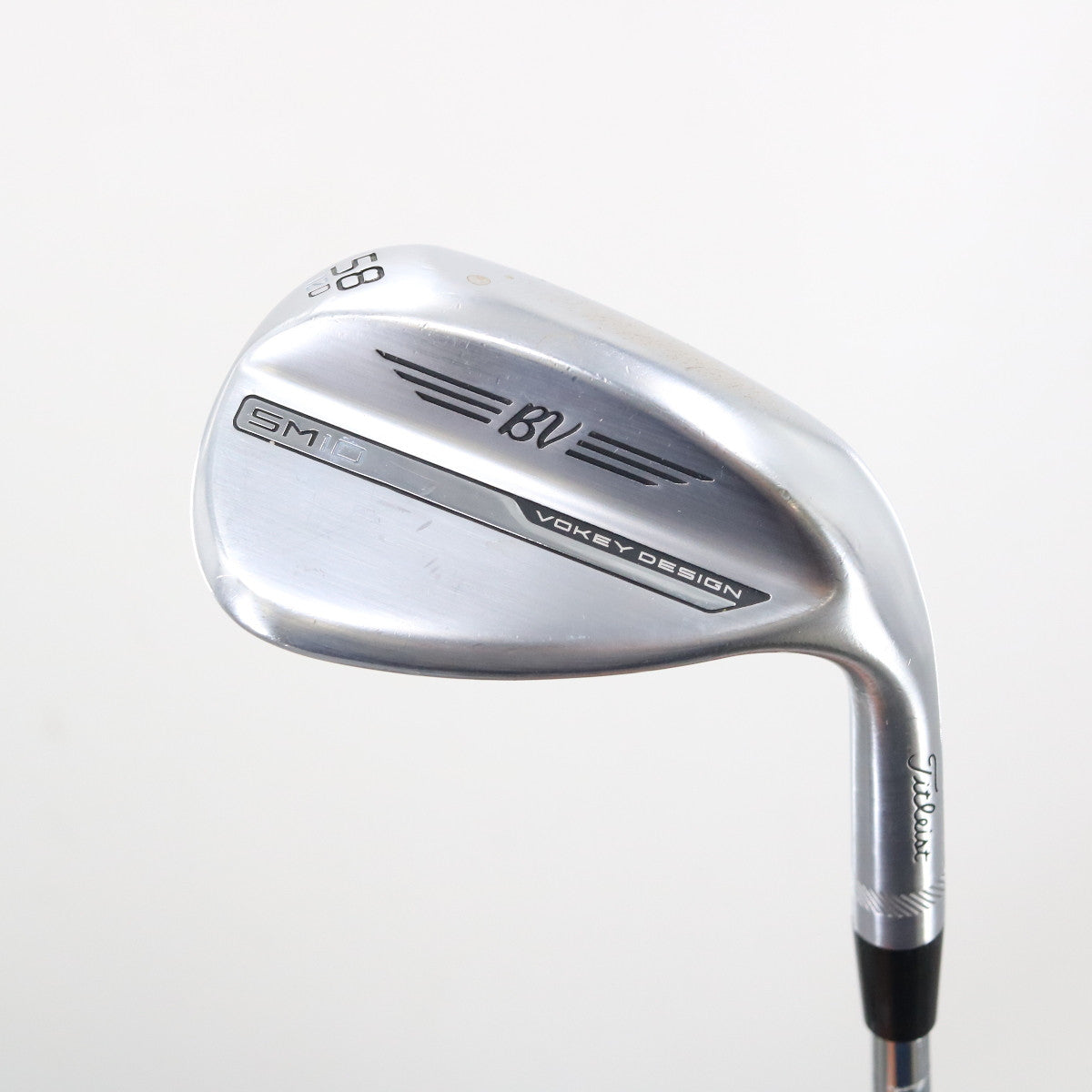 Titleist Vokey SM10 Tour Chrome Lob Wedge 58 Deg 58.12D Steel Regular RH C-152772