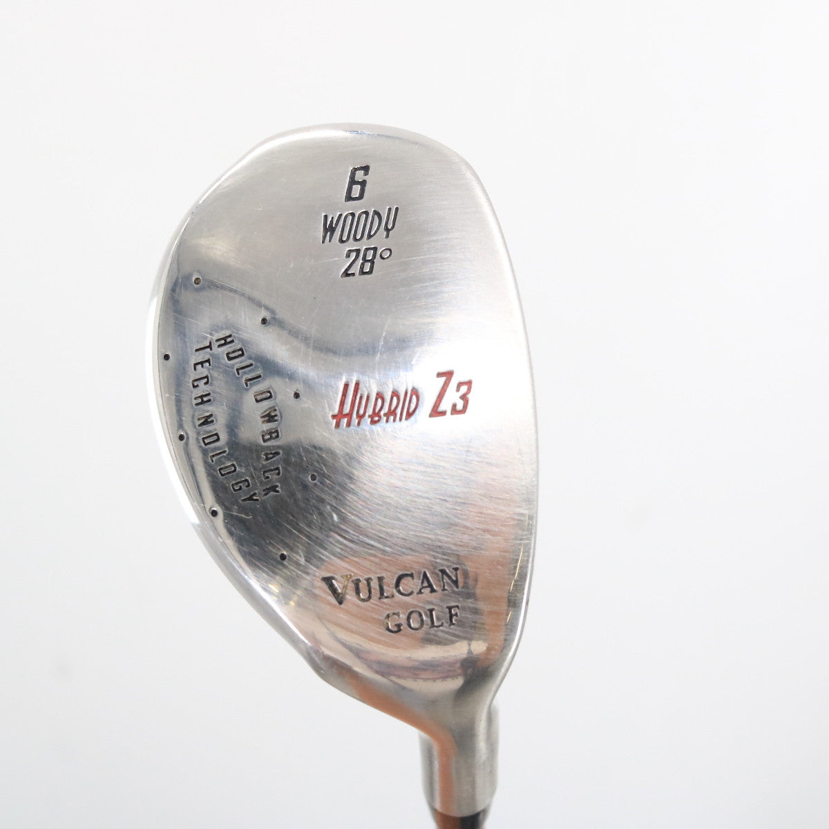Vulcan Golf 6 Hybrid 28 Z3 Tour Hollowback 6-Woody Graphite Regular RH C-152812