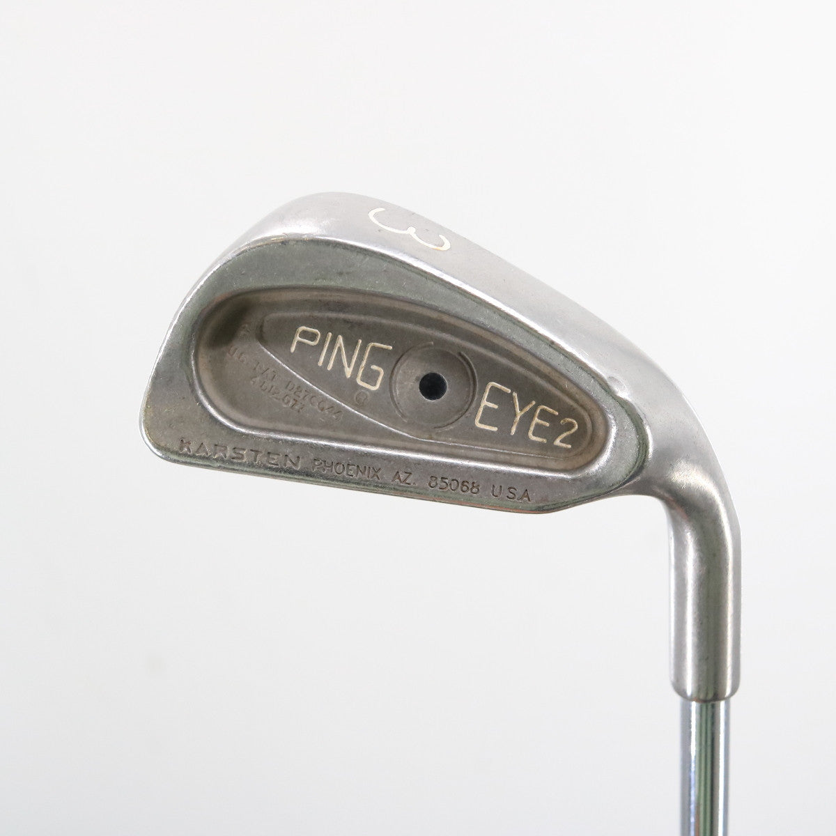 Ping EYE 2 EYE2 Individual 3 Iron Black Dot Steel  Stiff Flex RH C-153409
