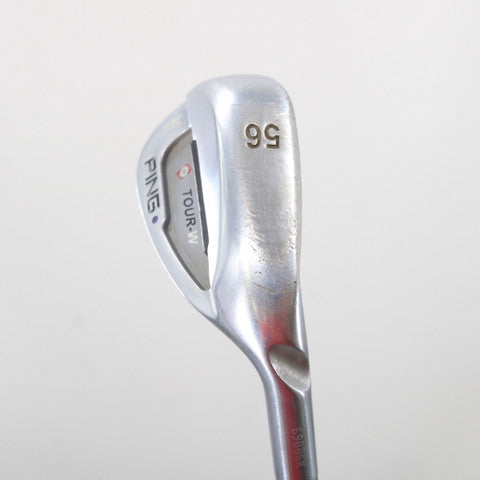 PING Tour-W Brushed Silver Sand Wedge 56 Deg 56.10 Black Dot Senior RH C-153621