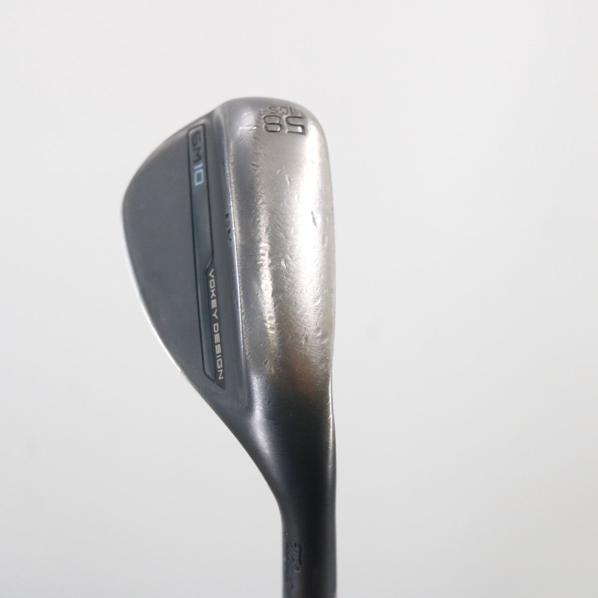 Titleist Vokey SM10 Jet Black Sand Wedge 58 Deg 58.10 S-Grind Stiff RH C-153848