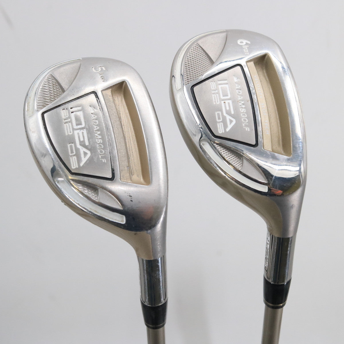 Adams IDEA A12 OS 5 & 6 Iron Hybrid Set Graphite Women's Ladies L RH C-154181