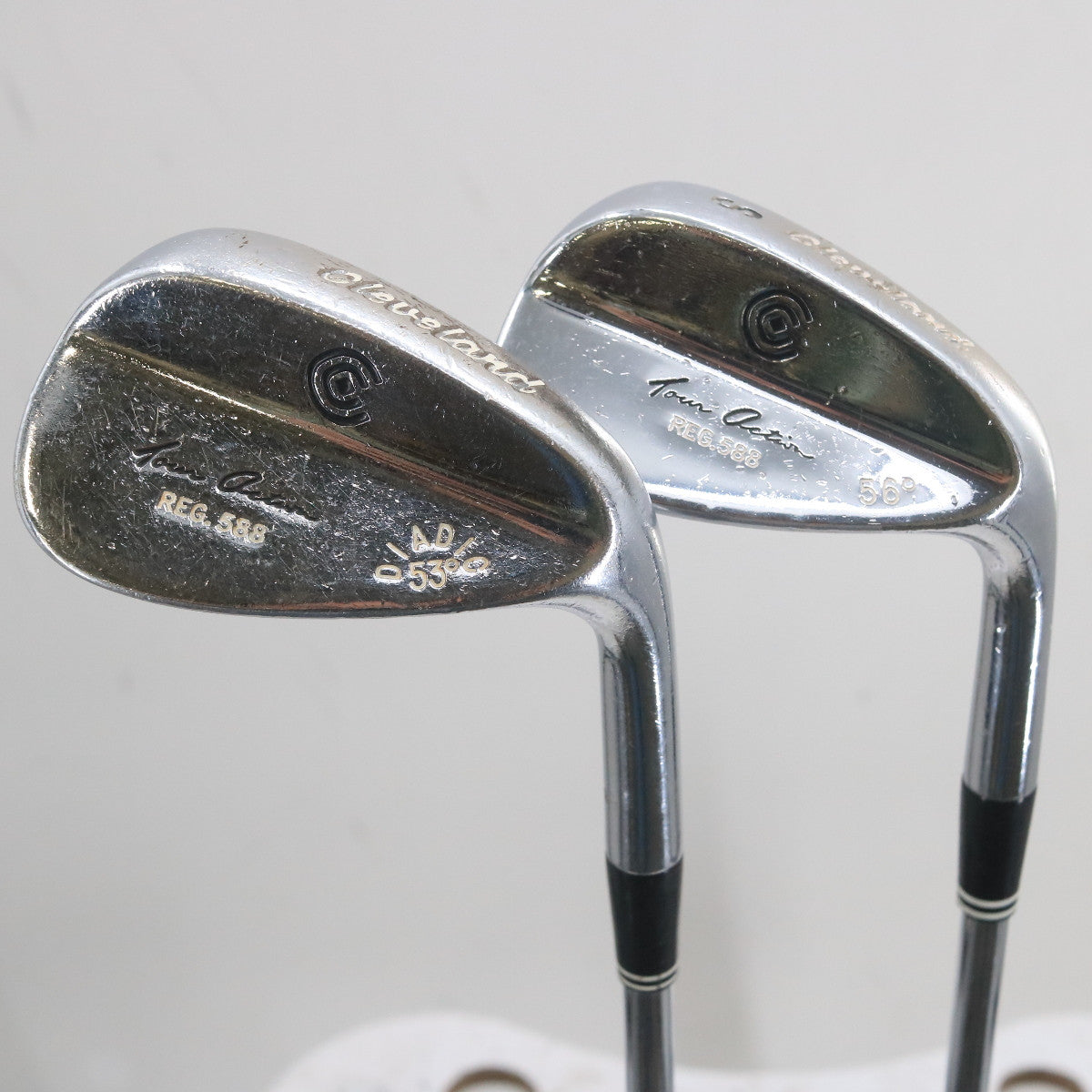 Cleveland Tour Action Reg 588/Diadic Wedge Set 56 & 53 Degrees Steel RH C-154185