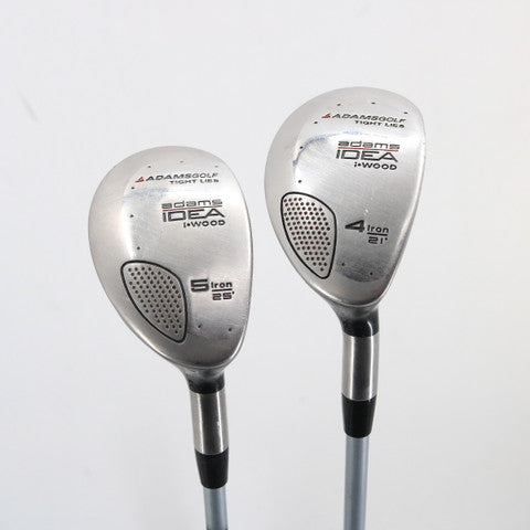 Adams IDEA i-Wood 4 & 5 Iron Hybrid Set 21 & 25 Deg Graphite Ladies RH C-154395