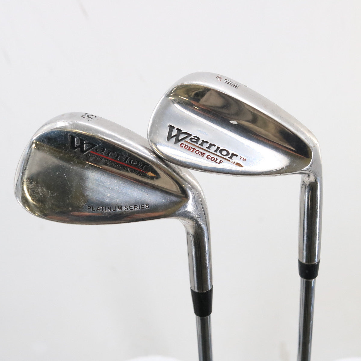 Warrior Custom Golf /Platinum Series Combo Wedge Set 56 & 60 Deg Steel RH C-154409