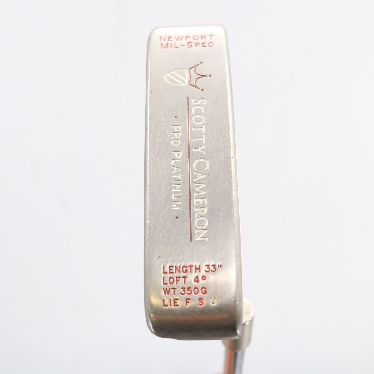 Titleist Scotty Cameron Pro Platinum Newport Putter 32 Inches 32" RH C-154529