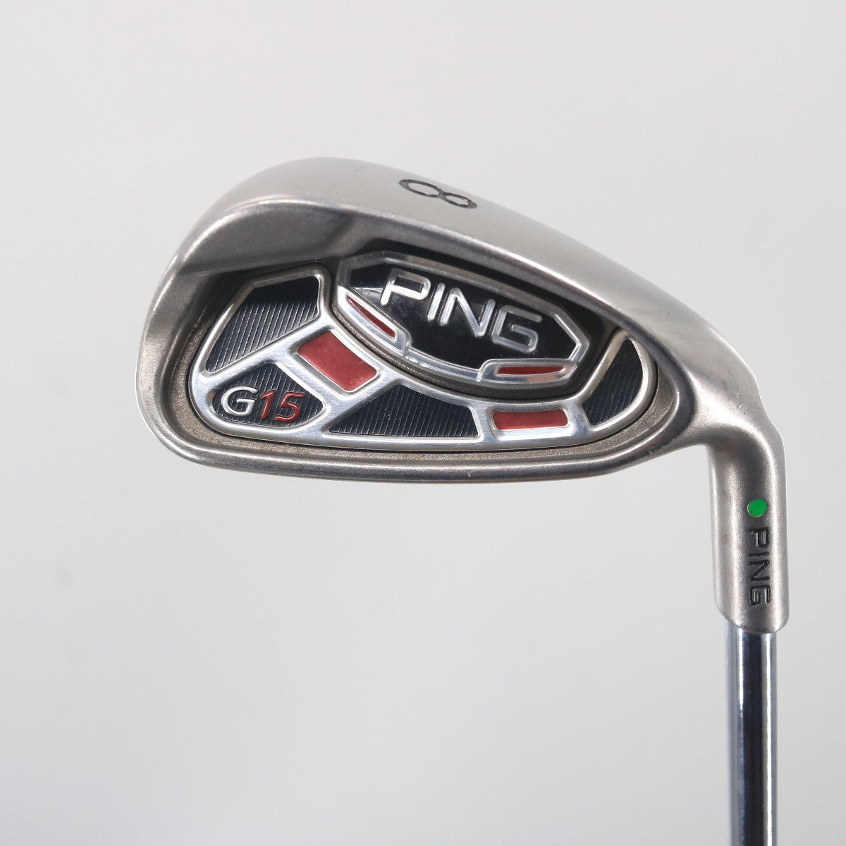 Ping G15 Individual 8 Iron Green Dot Steel Stiff Flex Right-Hand C-155284