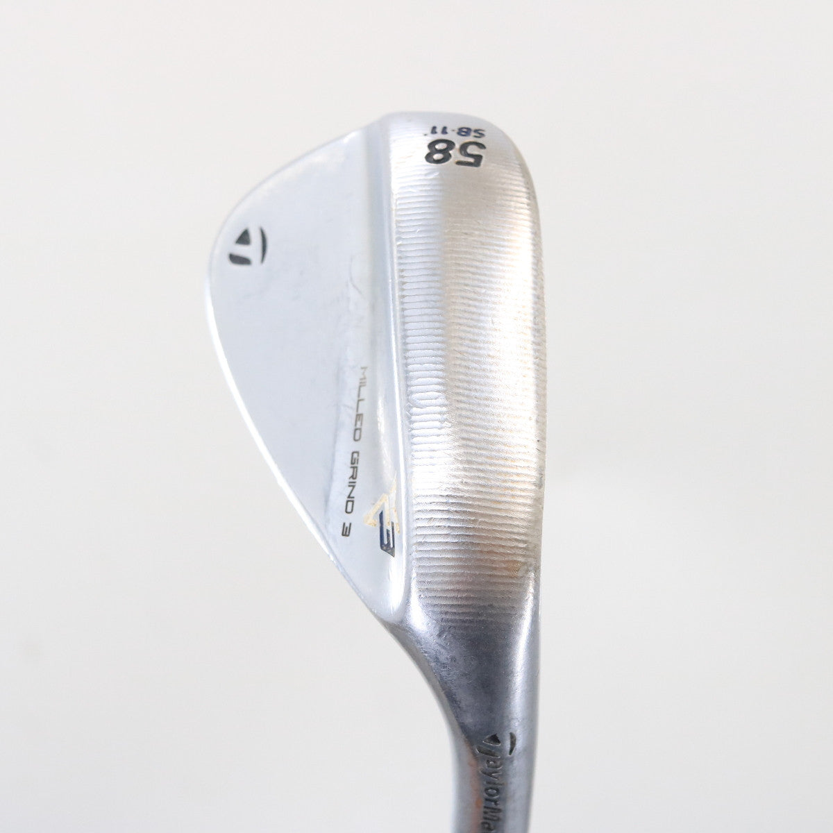 TaylorMade Milled Grind 3 Sand Wedge 58 Deg 58.11SB Steel Stiff Flex RH C-155360