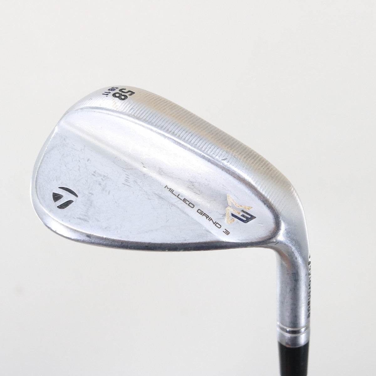 TaylorMade Milled Grind 3 Sand Wedge 58 Deg 58.11SB Steel Stiff Flex RH C-155360