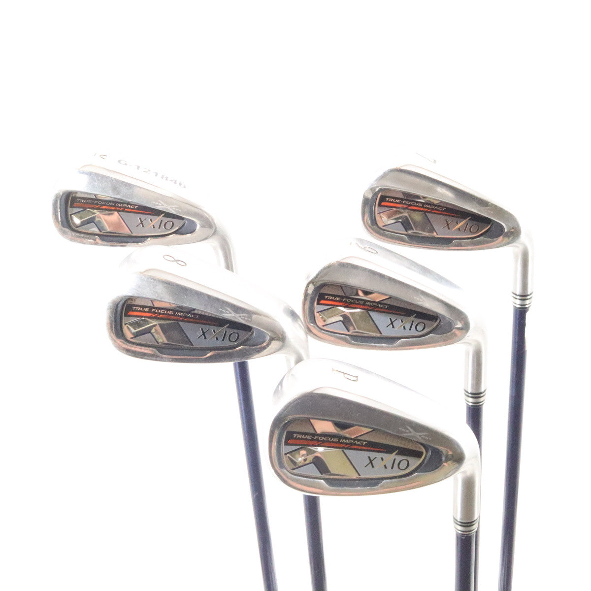 XXIO X Iron Set 6-P Graphite Shaft Stiff Flex Right-Hand G-121846