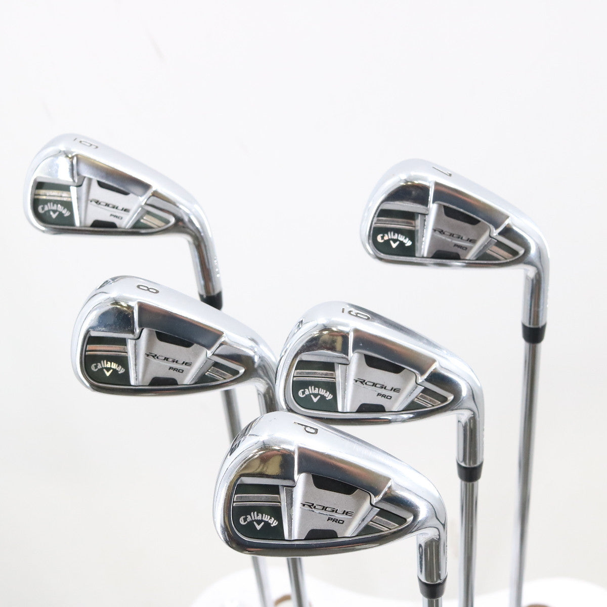 Callaway Rogue Pro Iron Set 6-P Steel True Temper XP105 Stiff Flex G-148460
