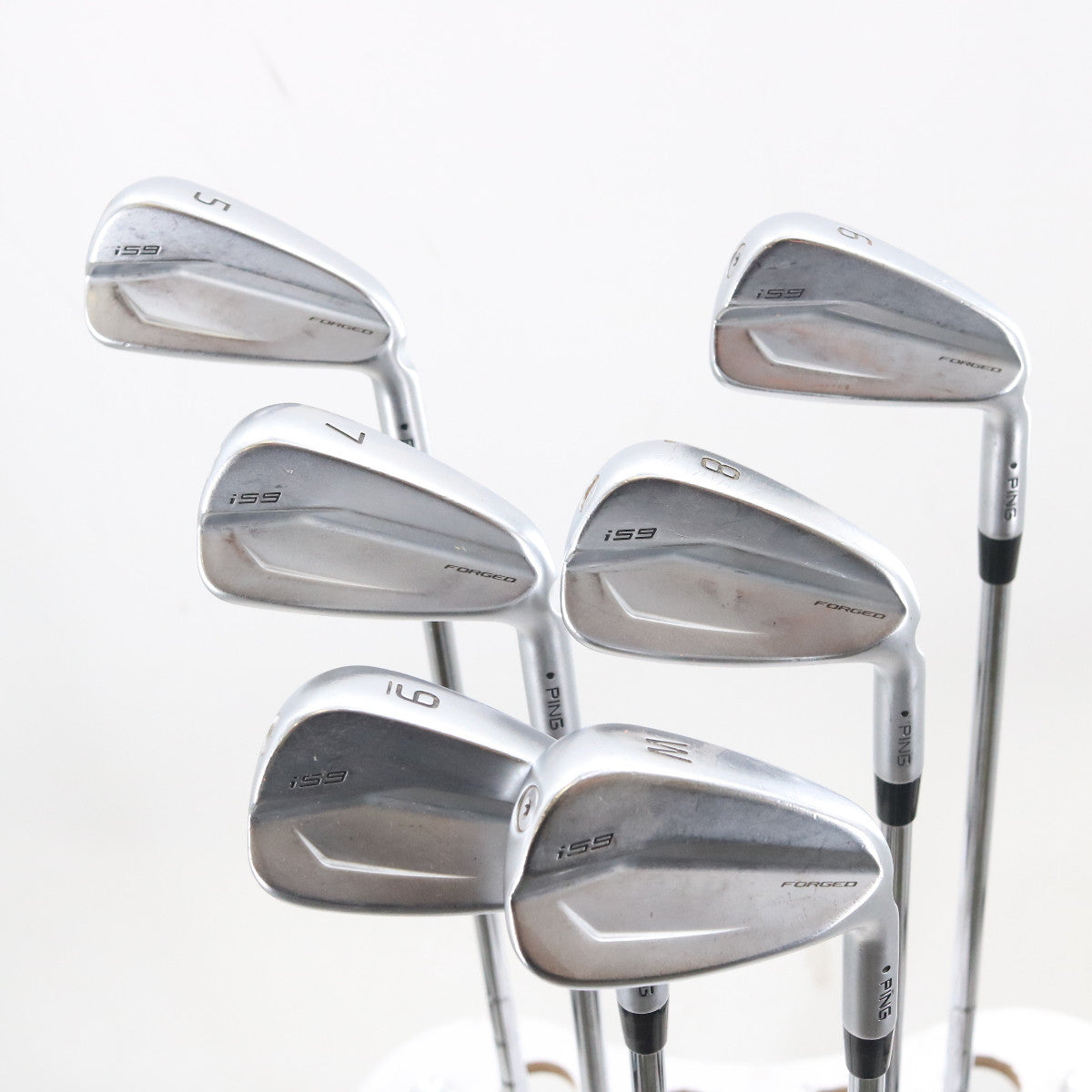 Ping i59 Forged Iron Set 5-W Black Dot N.S Pro Tour 105 Steel Stiff G-148820