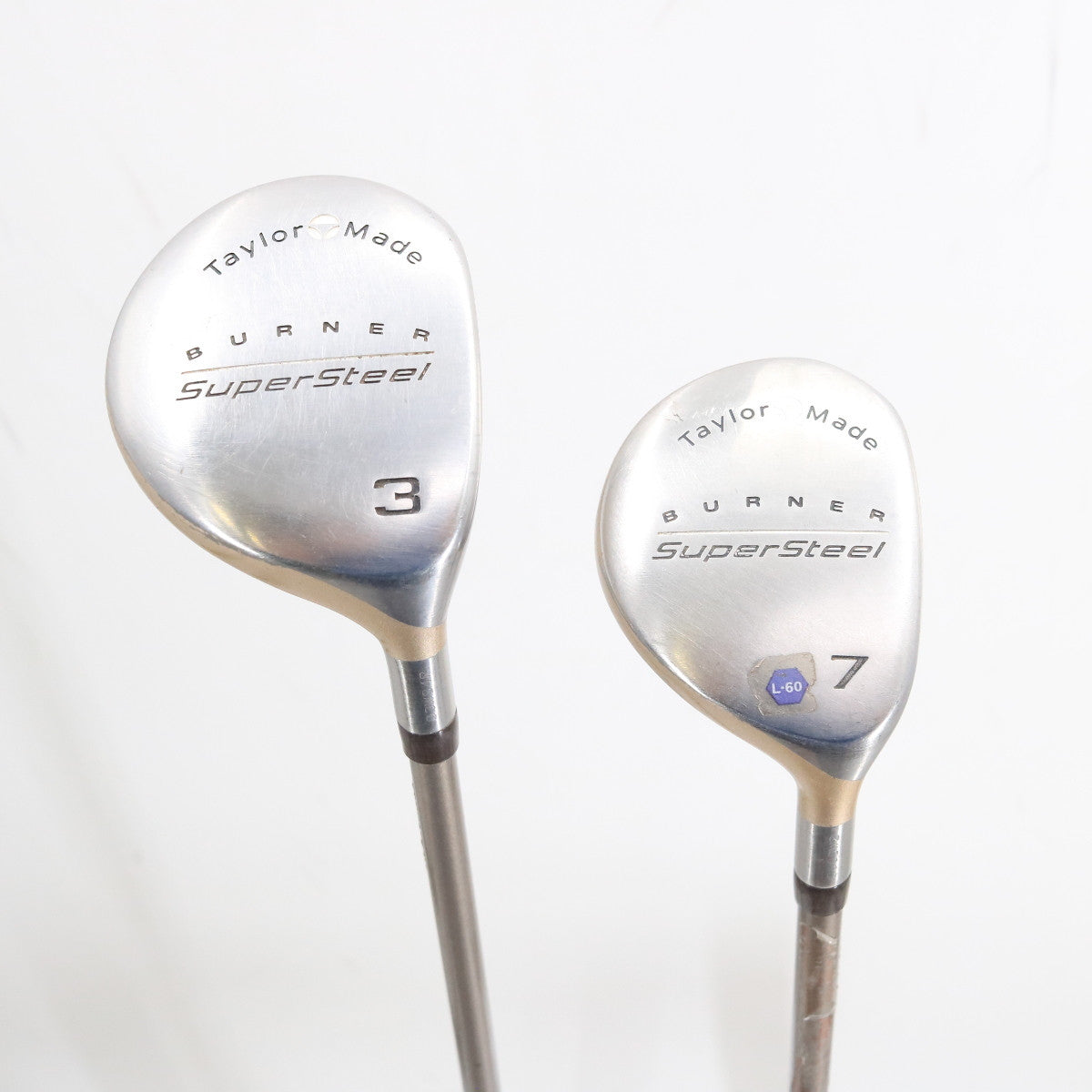 TaylorMade Burner SuperSteel 3 & 7 Wood Set Graphite L-60 Ladies RH G-149060