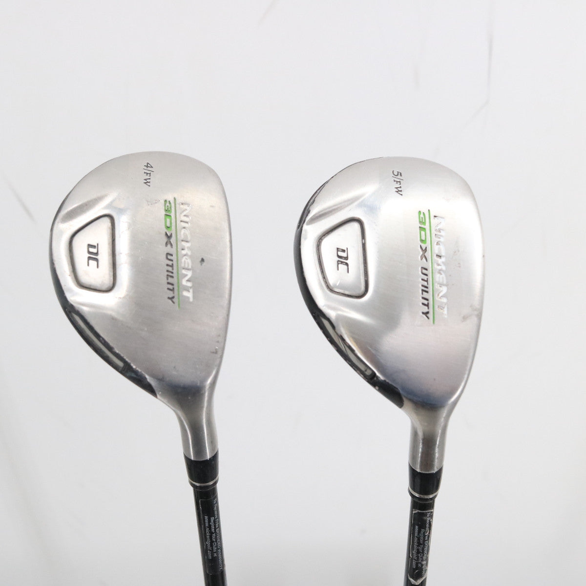 Nickent Genex 3DX DC Ironwood 4 & 5 Hybrid Set Graphite R-Light Senior G-149067