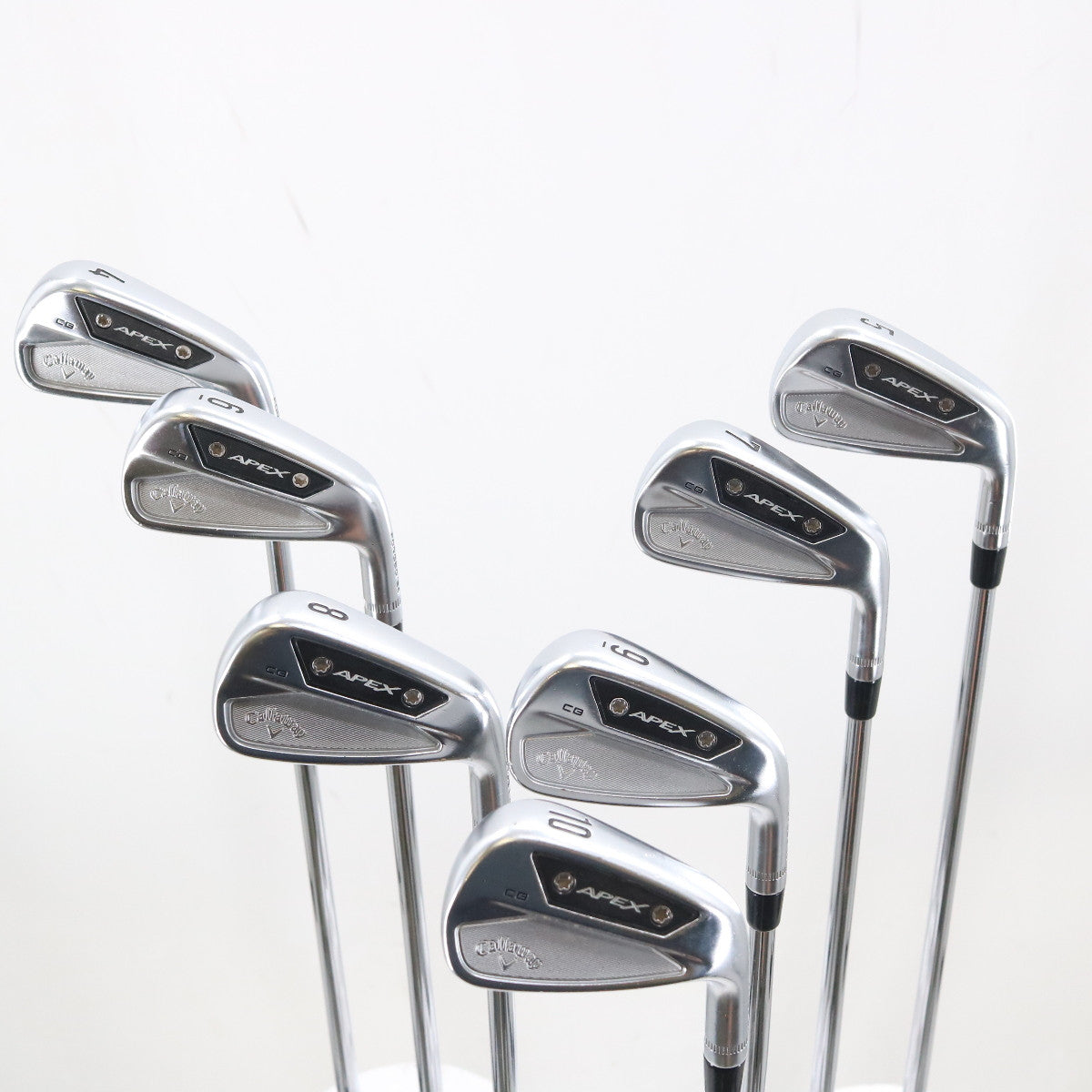 Callaway Apex Forged CB 24 Iron Set 4-10 Project X LZ Steel Stiff RH G-149443