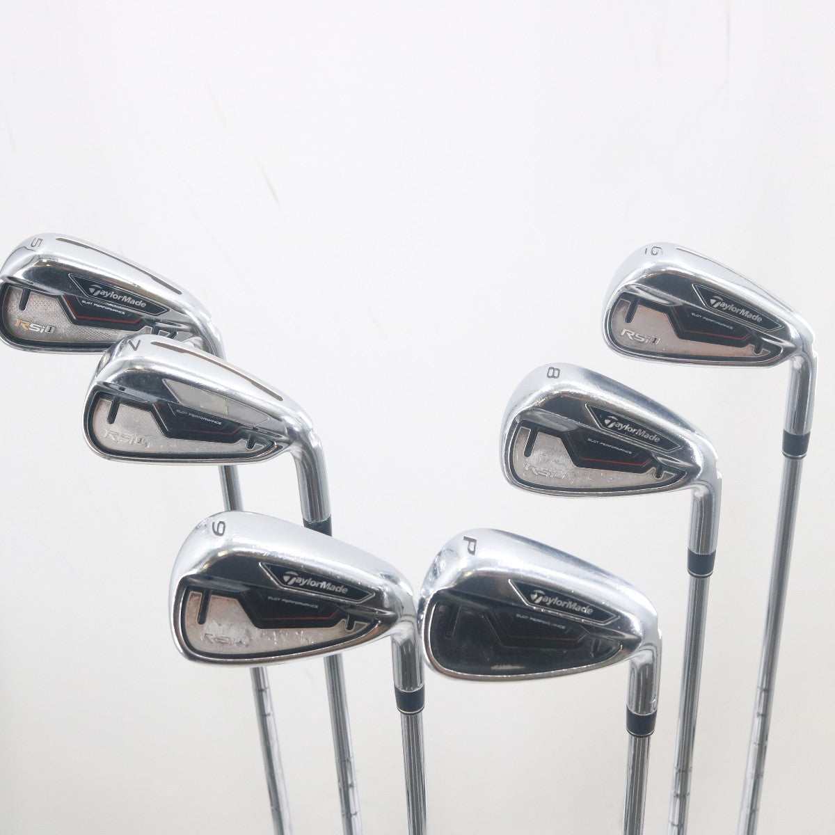 TaylorMade RSi 1 RSi1 Iron Set 5-P KBS 105 Steel Stiff Flex Right-Hand G-150703