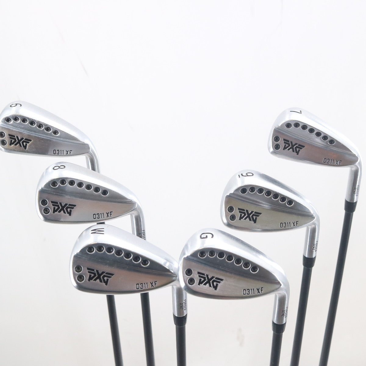 PXG 0311XF Forged Iron Set 6-W,G Graphite KBS TGI 60 Regular Flex G-150716