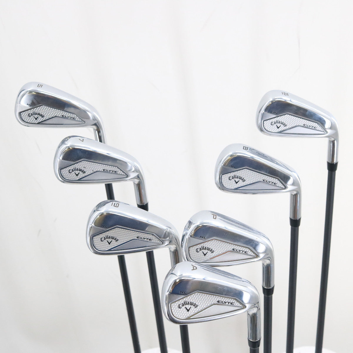 Callaway Elyte HL Iron Set 5-P,A Graphite Vanquish R2 Senior Flex RH G-159054